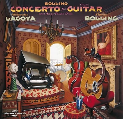 Alexandre Lagoya & Claude Bolling - Bolling: Concerto For Classic Guitar And Jazz Piano Trio (CD)