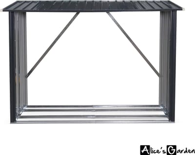 sweeek - Stalen houtopslag 215x155x80cm - epicea