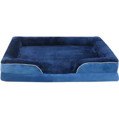 Maison pour chien Quatre Saisons Maison pour animal de compagnie Canapé Amovible et Lavable Maison pour chien Grand Chien Lit pour chien Chien de petite et moyenne taille Maison pour chien Teddy Maison pour chat M:76*51*16cm