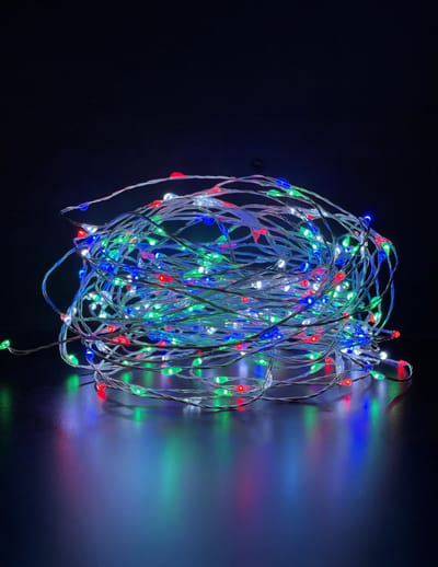 GUIRMA - Meerkleurige lichtslinger 9 m 180 LED buitenbuis