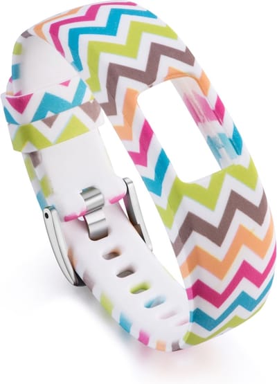 By Qubix - Siliconen sportbandje - Multicolor - Geschikt voor Garmin Vivofit 4