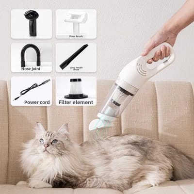 Harenzuigapparaat voor huisdieren Kattenhondenhaarverwijderaar Plakkerig haarartefact Automatische draadloze stofzuiger Bed Tapijtreiniger