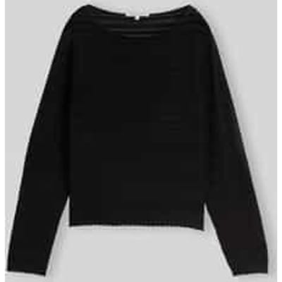 relaxed fit pullover van katoenmix