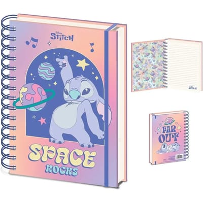 Lilo & Stitch (Planetary) A5 Wiro Notebook