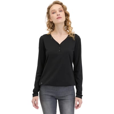 Dames-T-shirt met lange mouwen Ragwear Pinkki