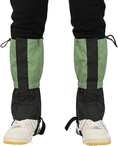 Waterdichte en ademende gaiters voor outdoor activiteiten, hiking, klimmen en skiën, verstelbaar en stofdicht