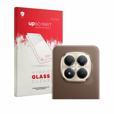 upscreen - Screenprotector voor Xiaomi Redmi Note 15 Pro Plus 5G (ALLEEN Camera) - Folie Beschermfolie Beschermglas transparant