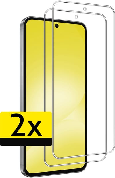 Screenprotector - Geschikt voor Samsung Galaxy A56 - 2 Stuks - Extra Sterk - Beschermglas - Gehard Glas - Tempered Glass - Screen Protector