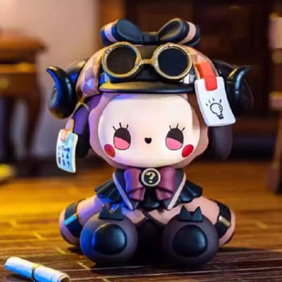 Echte Emma Secret Forest Frostveil Villa Serie Kawaii Actiefiguren Blind Box Verzamelfiguren Model Verjaardagsdecor Cadeau white