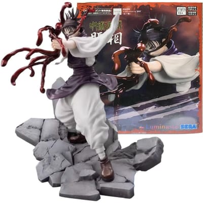 17CM Choso Figuur Anime jujutsukaisen Coole Vechtende Staande Houding Bureau Golf Model Speelgoed Cadeau Verzameling Ornamenten PVC with box gray
