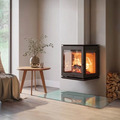 Coloray Vloerplaat Houtkachel - Plaat voor Onder Houtkachel - 120 cm x 60 cm - Open Haard Accessoires - Turkoois Vloerplaat Kachel - Onderplaat Voor Houtkachel - Plaat onder Houtkachel - Kachel Onderplaat - Verwarmingsaccessoires