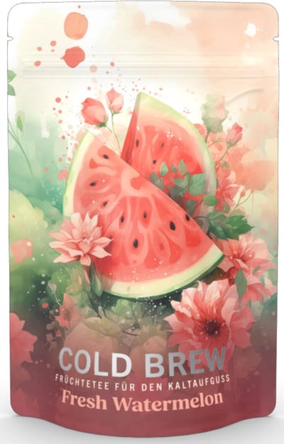 Cold brew tea - cold brew vruchtenthee - Cold Brew "Watermelon" (1 stuk)