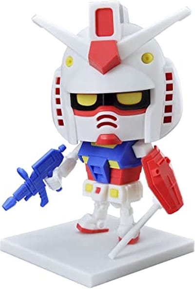 BANDAI SPIRITS(バンダイ スピリッツ) Gunpla-kun DX Set (Runner Ver. mit Reproduktionsteilen), 1/1 Maßstab, farbcodierter Kunststoffmodellbausatz