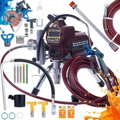 Zenthril Airless Verfspuit Surge WF Set - EasyPerformance, 1800W 20MPa - 0,019" 2L/min
