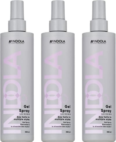 Indola - Finish Gel Spray - 3x300ml