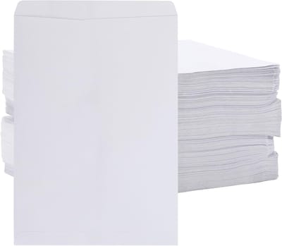 200 Stuks Witte A5 Enveloppen met Peel and Seal, C5 Zelfklevende Enveloppen voor Kantoor en Verzending 162 x 229mm, Perfect voor Documenten en Post