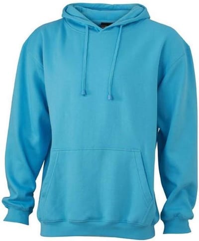 James and Nicholson Unisex Hooded Sweatshirt (Hemelsblauw)