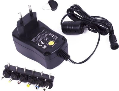 Universele adapter van 230V (AC) naar 3.0-12V (DC), 2000 mA