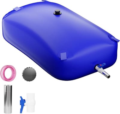 Grote Opvouwbare Watertank voor Noodsituaties, Landbouw en Brandpreventie (330 Liter)