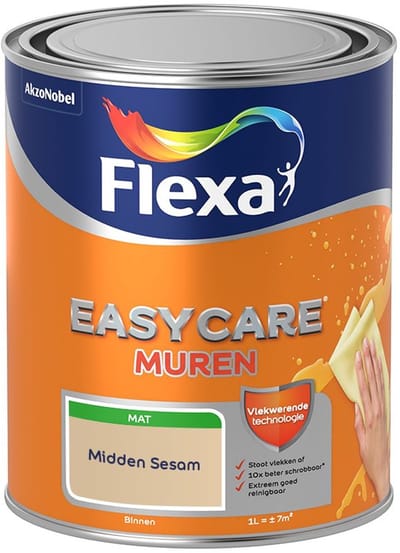 Flexa - Easycare Muren - Midden Sesam - Mengverf - 1 L