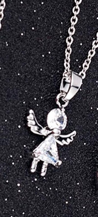 Ketting met hanger engel (646)