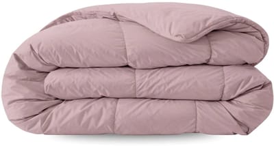 Zelesta Comfort Uni Zomerdekbed - Oudroze 160x220cm