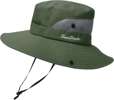 Bovista Zonnehoed - Reishoed - UV Beschermende Hoed - Bucket Hat - Festival - Pet - Hoedje Voor Dames & Heren - Hoofdbescherming - Lichtgrijs & Grijs