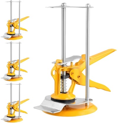 4 Laborbesparende Tegelheffers met Hoogteverstelling van 1 cm tot 10 cm, Tot 500 kg Draagvermogen
