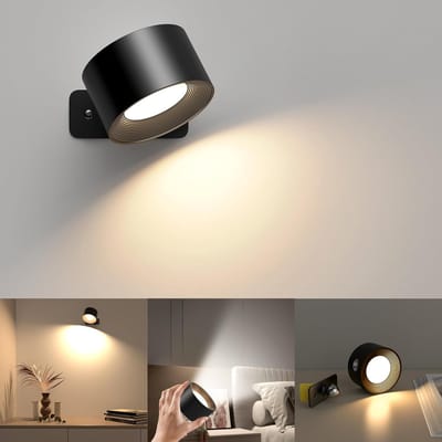 Solacis Wandlamp oplaadbaar - Wandlamp - Wandlamp oplaadbaar binnen - Wandlamp binnen - Must have voor in uw woning!