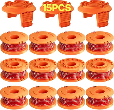 Graskantensnijder Spoelen - Trimmer Draadspoel - Net Gazon Onderhoud - Vervangende Spoelen Set - 165mm 3m