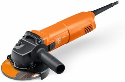 Haakse Slijper - Compact Slijpmachine - Ontbramen Slijpen Doorslijpen - Krachtige 1000W Motor - Ø 125mm - Oranje