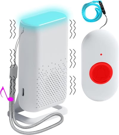 Solidchoice - Draadloze Verpleegkundige Pager met Trilling en Alarmfunctie