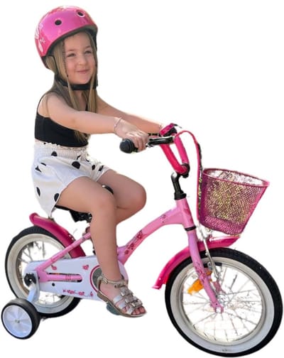 VELTRR® Kinderfiets 3 Jaar - Loopfiets 14 inch - Fiets Meisjes & Jongens
