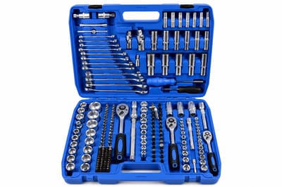 Mahn - Gereedschapskoffer 216-delige - dopsleutelset - doppenset - Torx - Schroevendraaierset - inbussleutels