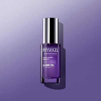 PHYSIOGEL Capsule Ampoule Raffermissante Exosome Collagen Renew (30 ml) gray