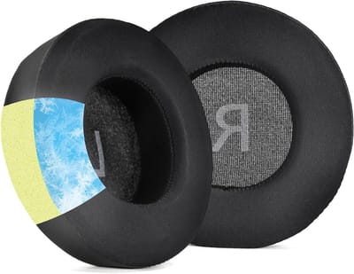 Comfortabele Gel Oorkussens voor AKG Hoofdtelefoons - Geluidsisolatie, Vervangende Oorkussens, 90mm Rond Design