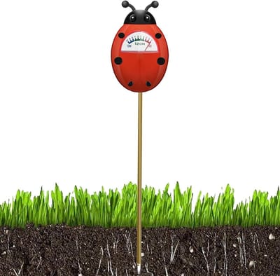 Bodemtester Gazon - Vochtigheidsmeter Planten - Planten Verzorgen - Geen Batterijen Nodig - 28 cm - Zwart