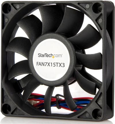 StarTech.com 70x15mm Ventilator voor Computerbehuizing met Kogellagers en TX3 Connector - Case Fan