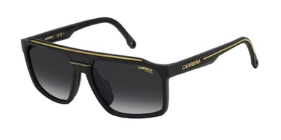 Carrera C 04/S Matte black gold 59/17/145 MAN Zonnebrillen