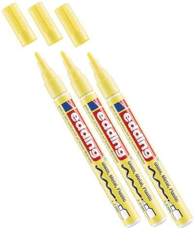 Glanslakmarker met Ronde Punt voor Alle Oppervlakken (Glas, Keramiek, Steen) - 1-2 mm