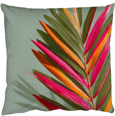 Sierkussens - Kussentjes Woonkamer - 50x50 cm - Tak - Bladeren - Kleurrijk - Schaduw