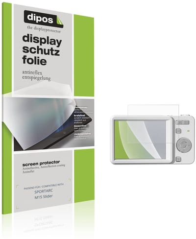 dipos – 4x Matte Beschermfolie geschikt voor SPORTARC M15 Slider | Krasbestendige & antireflecterende Screenprotector Ultra-Thin