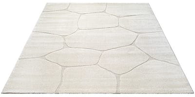 Luxe Japandi Vloerkleed Elio – Crème Natuursteenlook-160 x 230 cm