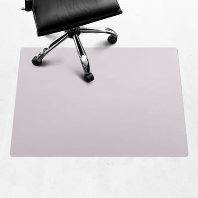 Wallfluent - Vloerbeschermer Lavendel As - 100x70 cm - Lichtpaars Bureau Stoel Mat - Rechthoekig - PVC Vloerbeschermer-Computer Stoel Mat-Kantoordecoraties - Koele en donkere kleuren