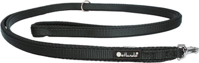 Petlando Trainingslijn Mesh Zwart - Hondenriem - 230x2.5 cm