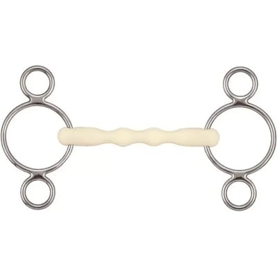 Recht 3-rings bit Soyo Happy mouth mullen