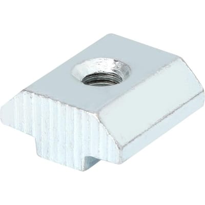30 stuks 40 Serie T-sleufmoeren Set Koolstofstaal Schroefdraad T Schuifmoer Blok Bevestigingsmiddelen(M6 )