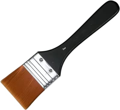 Nylon Schilderborstel 5 cm – Set voor Acryl, Olie & Waterverf - Schildergereedschap voor Kunst, Hout & Canvas