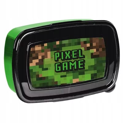 Pixel Game Lunchbox - Broodtrommel voor Jongens (750ml)