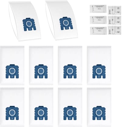 10 stuks stofzuigerzakken geschikt voor Miele stofzuiger S8340 S2 S4 S5 S6 S8, Complete C2/C3, Classic C1 - stofzuigerfilterzak - stofzak - vervangende accessoires